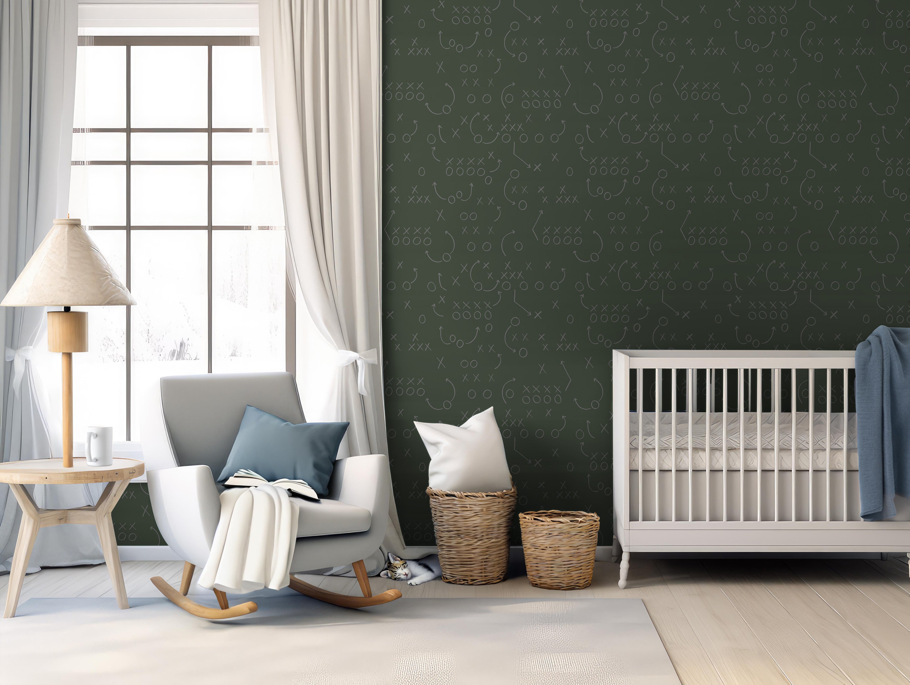 Reid Removable Peel and Stick Wallpaper by Hailey Kiefer