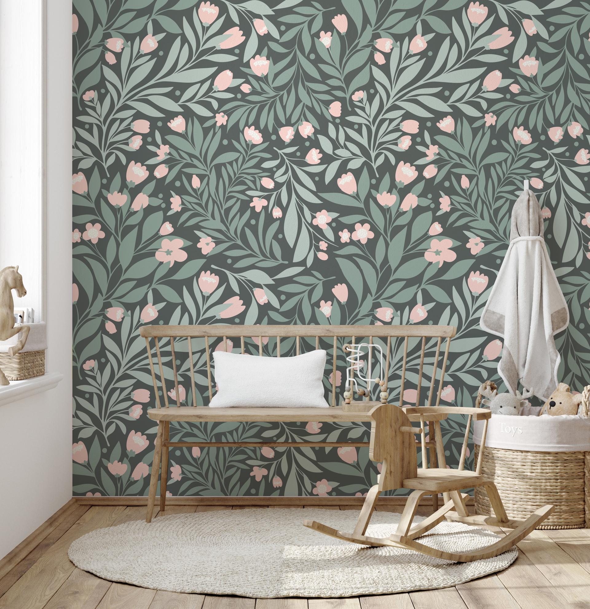 Kendall Removable Peel and Stick Wallpaper by Sara Mari