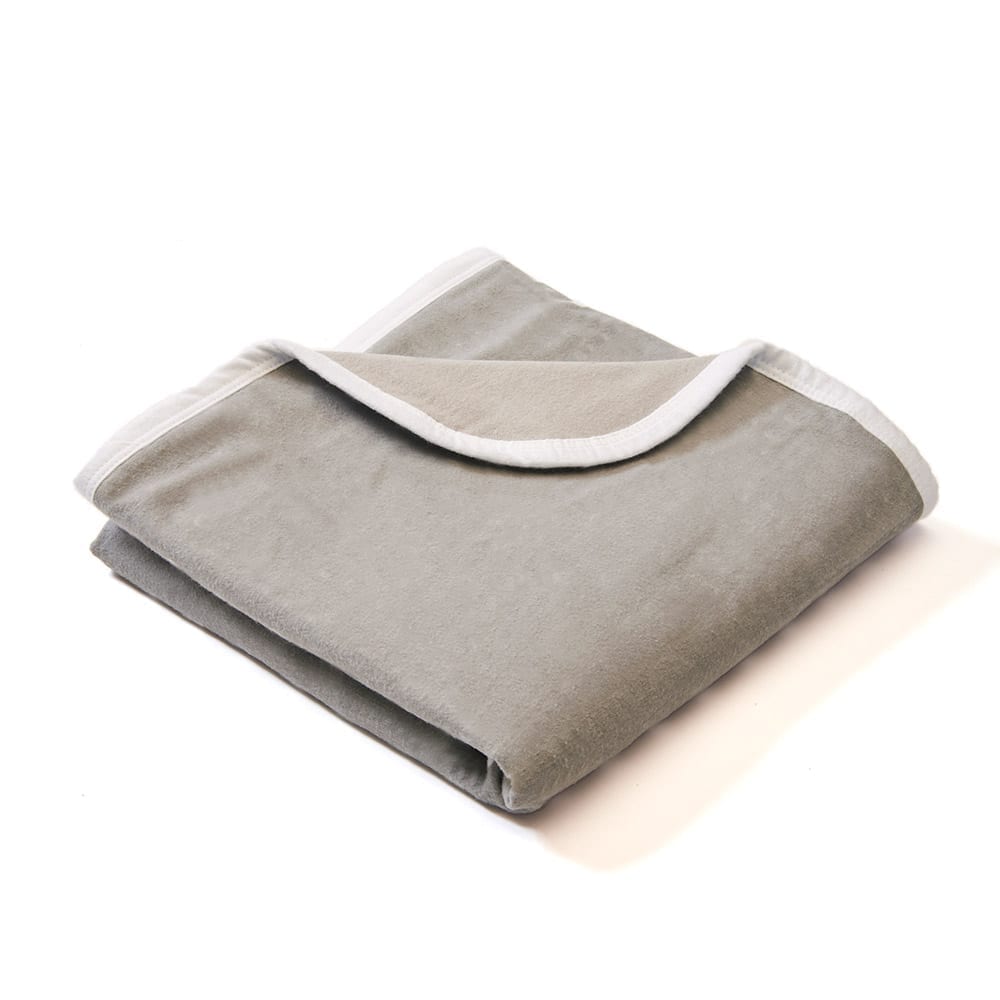 Blue Polka Dot EMF Shielding Baby Blanket for Nursery Comfort - Image 9