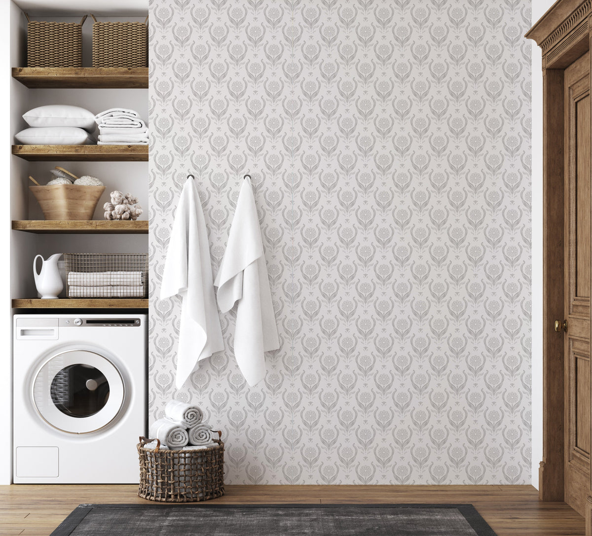 Dahlia Wallpaper by Caroline Rausch Design