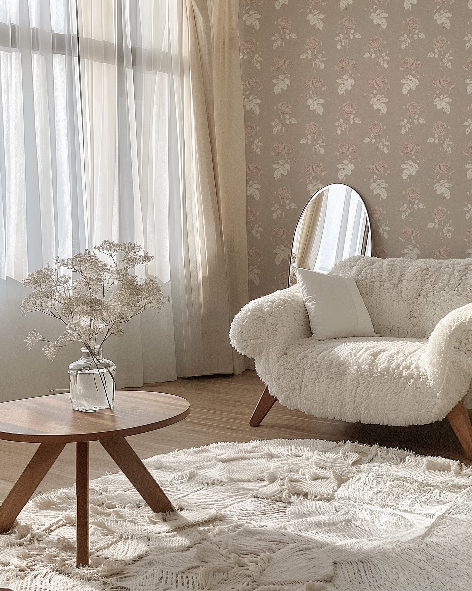 Rosalie Peel and Stick Removable Wallpaper by Brittany Polatis