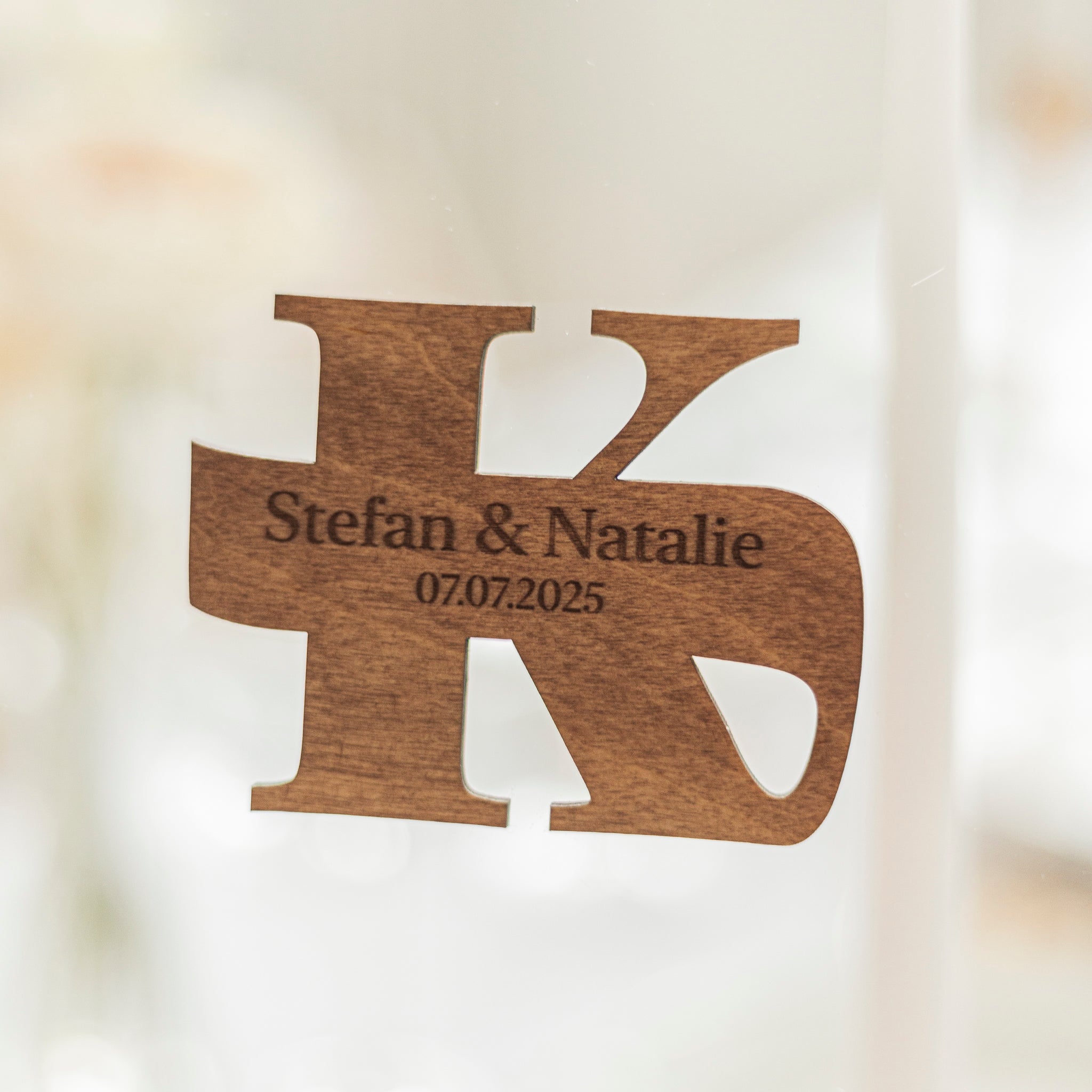 Acrylic Heart Wedding Guest Book - Modern Keepsake Sign