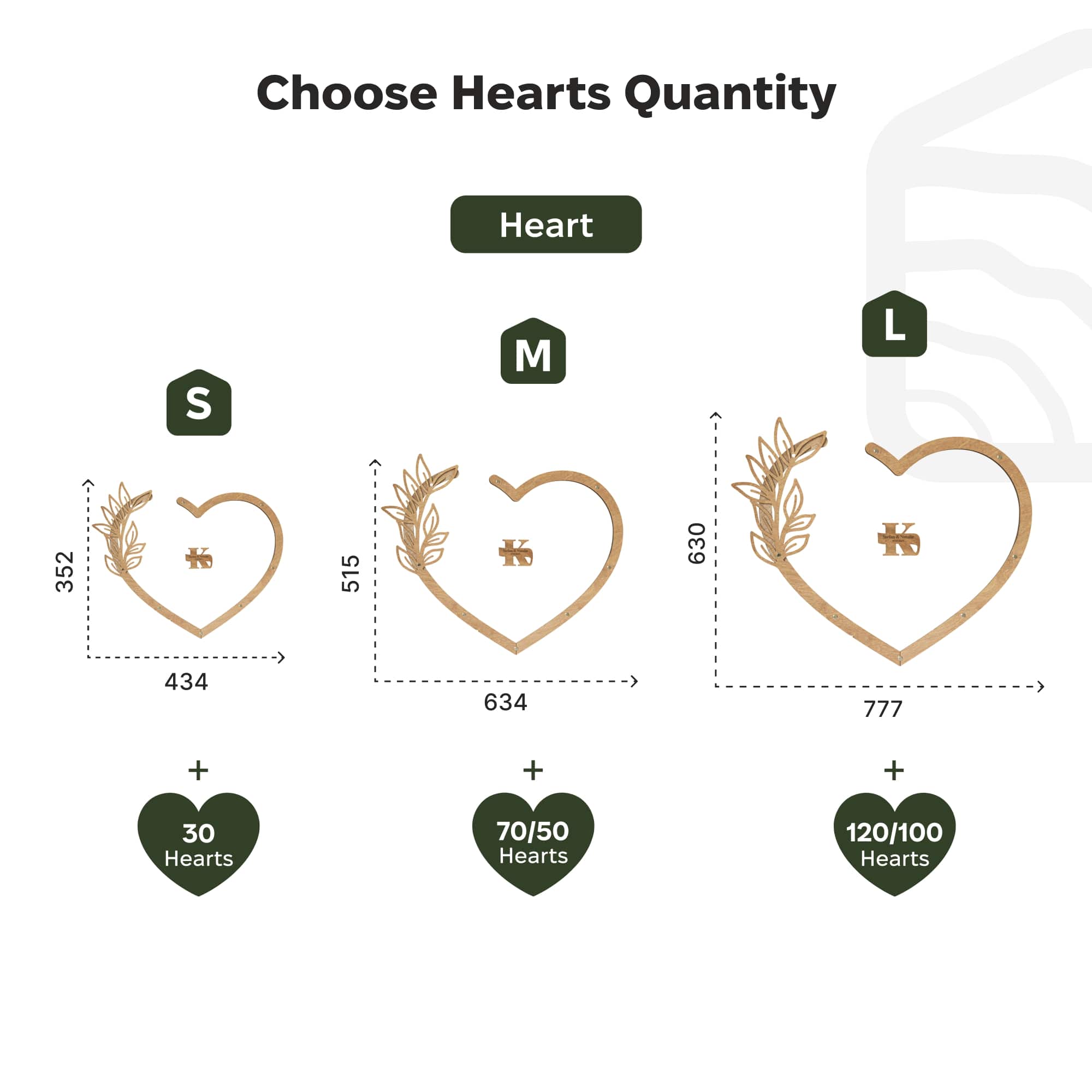 Acrylic Heart Wedding Guest Book - Modern Keepsake Sign