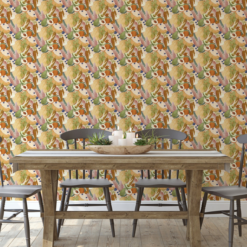 Gusteau Removable Peel and Stick Wallpaper for Modern Home Decor