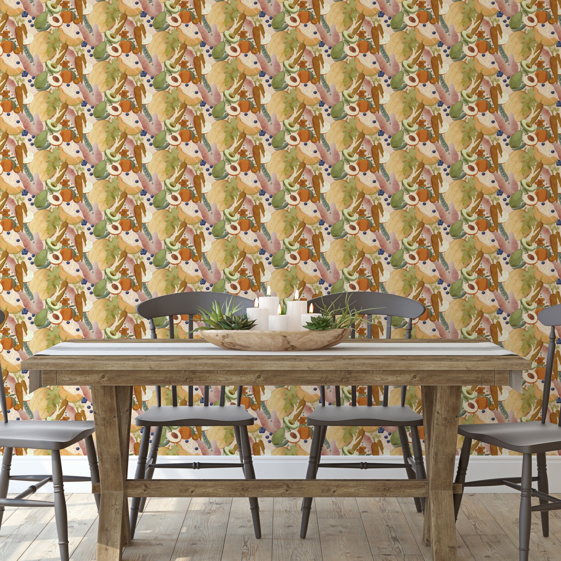 Gusteau Removable Peel and Stick Wallpaper for Modern Home Decor