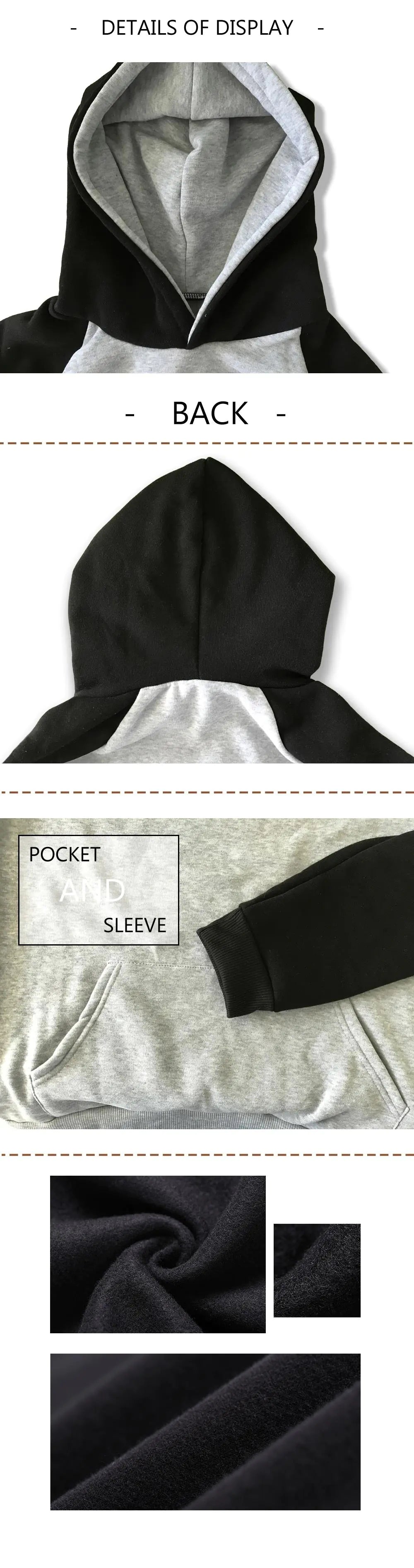 Women's Autumn Winter Coat and Hoodie Set