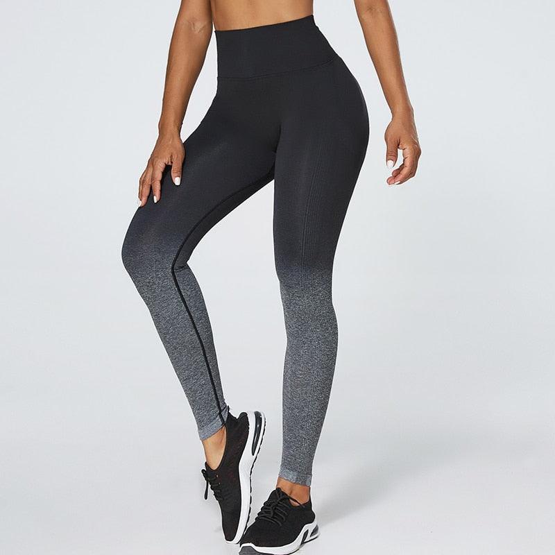 High-Waisted Tummy Control Yoga Leggings for Gym and Fitness