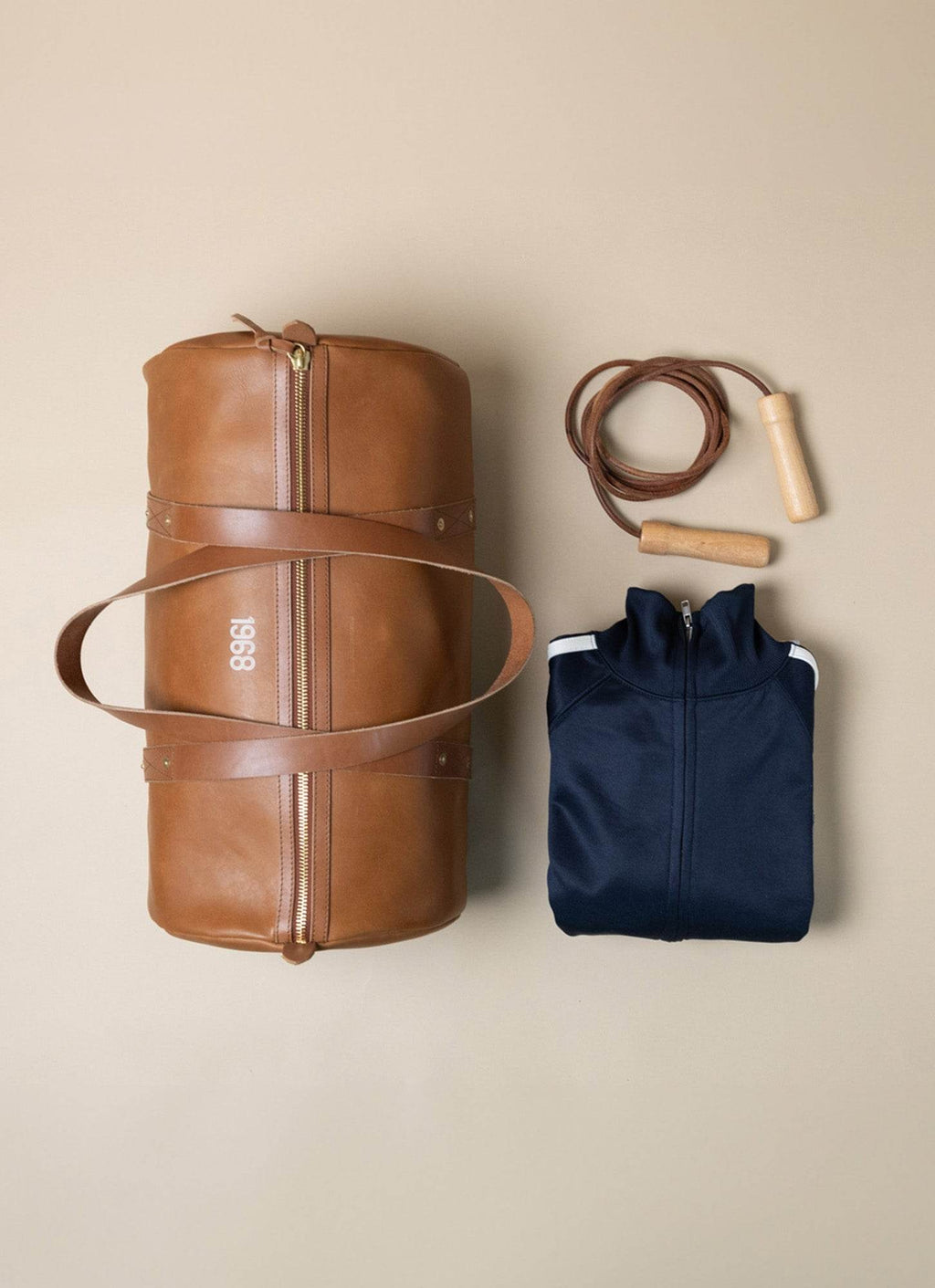 1968 Vintage-Inspired Gym Duffel Bag