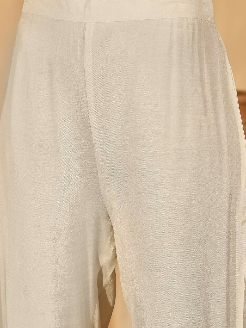 Off White Printed Pure Cotton Co-ord Set
