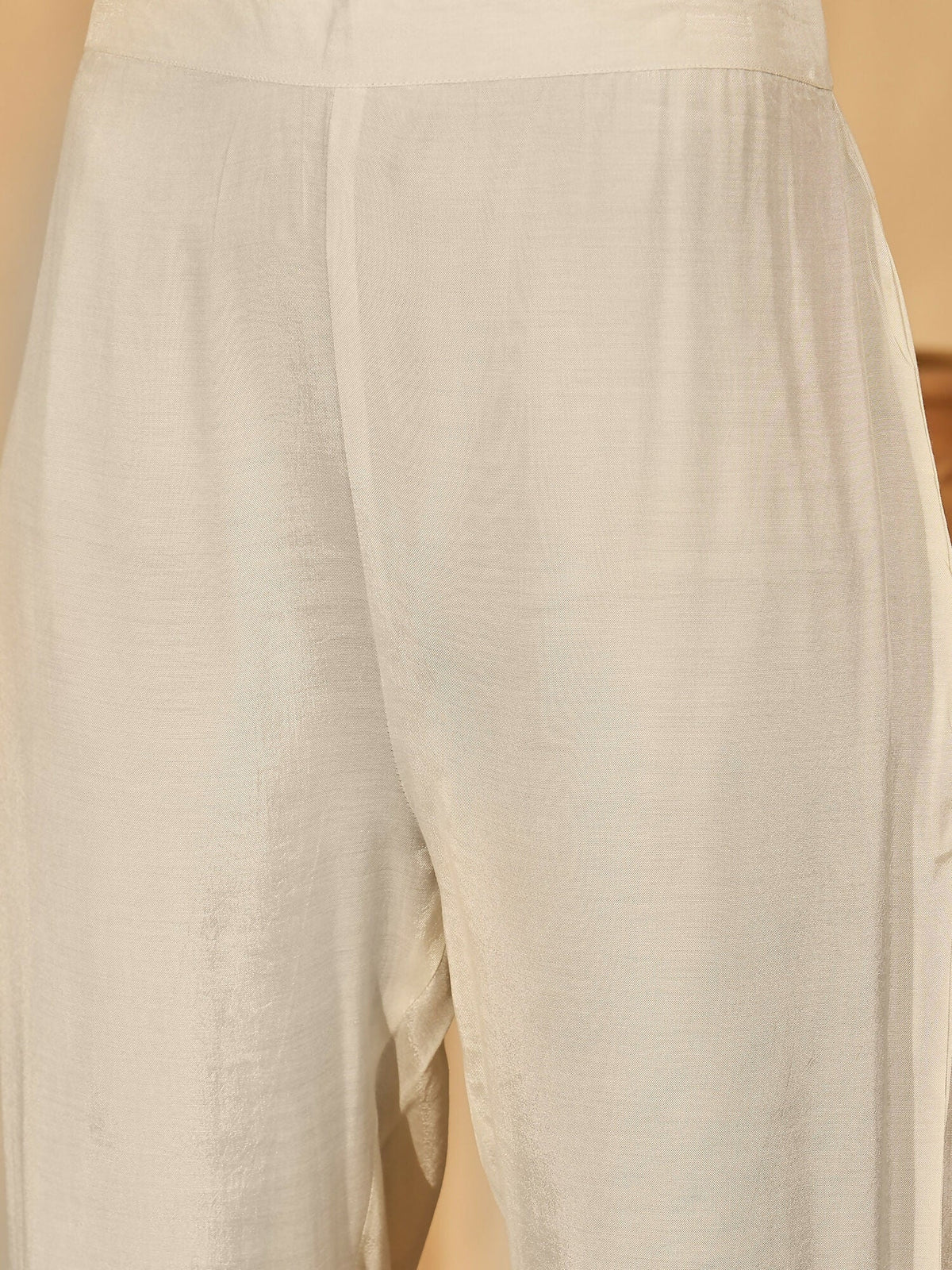 Off White Printed Pure Cotton Co-ord Set