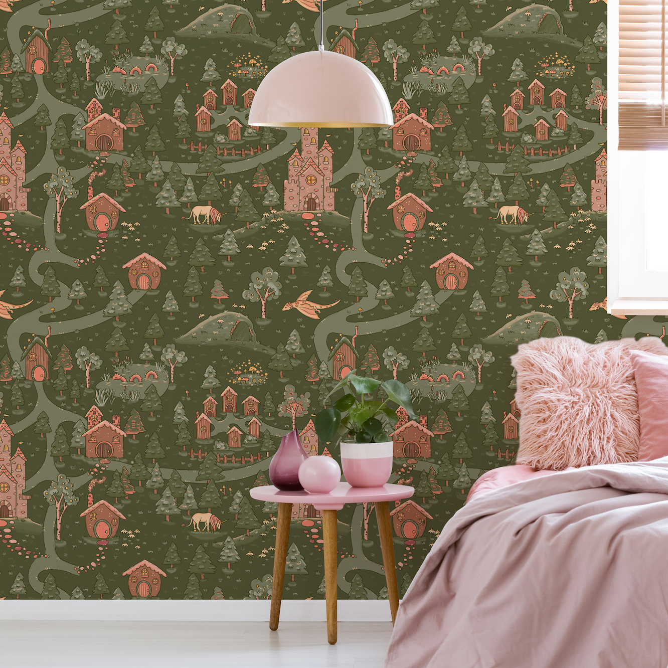 Adelina Peel and Stick Removable Wallpaper by Tylee Hansen