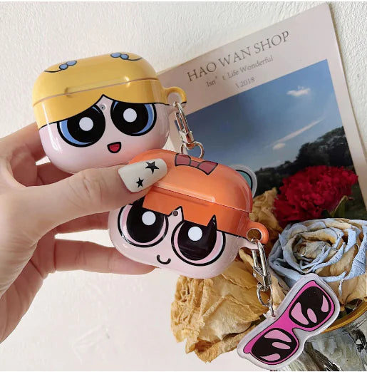 AirPods Case with Flying Girl Design for Protection