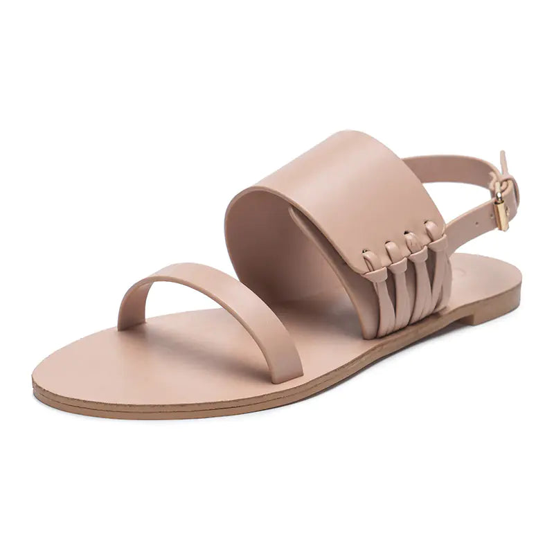 Women's Flat Breathable Beach Sandals with Adjustable Strap - Image 29