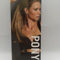Hairdo 18 inch Simply Straight Wrap-Around Ponytail extension in RL4/10 Iced Java color
