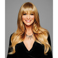 Trendy Fringe clip-in hair accessory featuring heat-friendly fiber for a stylish, natural look.