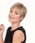 Hairdo Pretty Short Pixie Wig shown in R56/60 Silver color