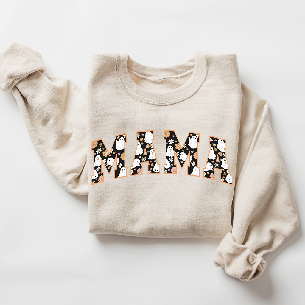 Halloween Mama Crew Sweatshirt