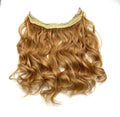 14" Halo Hair Extensions Body Wave Real Human Hair Blonde