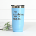 Hamilton I Am Inimitable 20 oz Engraved Tumbler