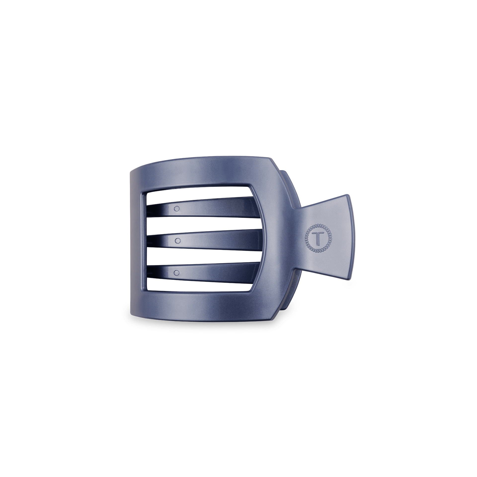 Hampton Bay Small Flat Square Hair Clip in Blue for comfortable and durable hair styling