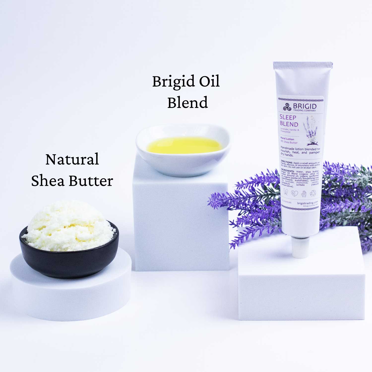 Sleep Blend Natural Hand Lotion - Lavender, Chamomile, and Vanilla