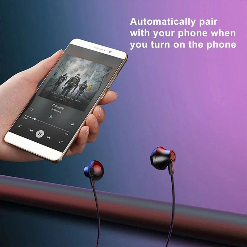 Wireless Bluetooth 5.0 Sports Headphones with 55Hrs Playtime
