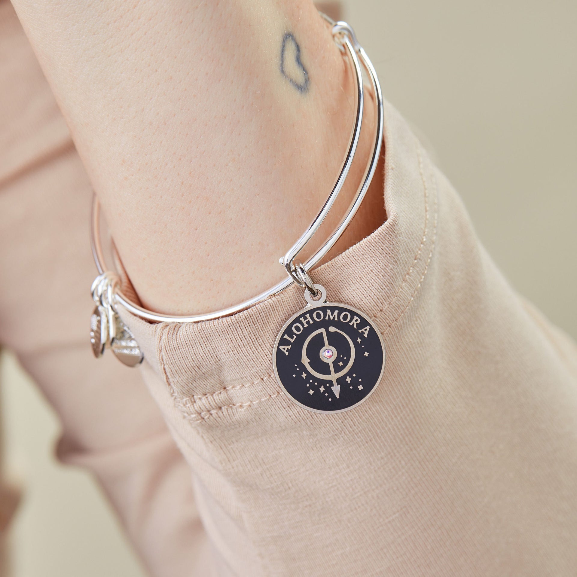 Harry Potter Alohomora Charm Bangle Bracelet