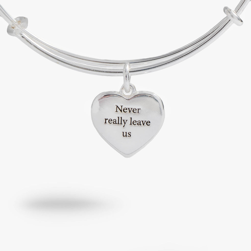 Harry Potter Heart Charm Bangle 'The Ones That Love Us'