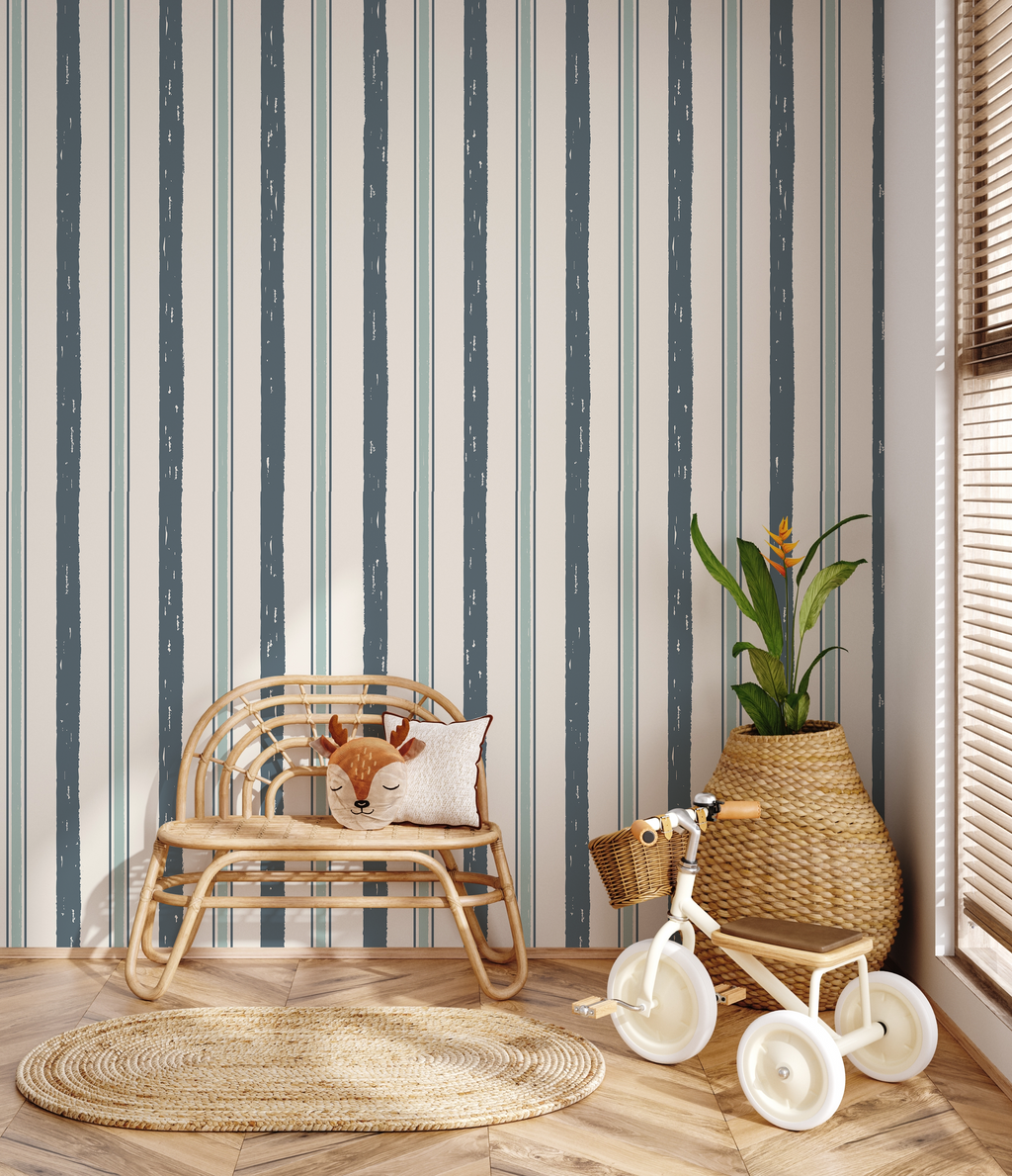 Harvey Removable Wallpaper by Kim Hallquist Designs