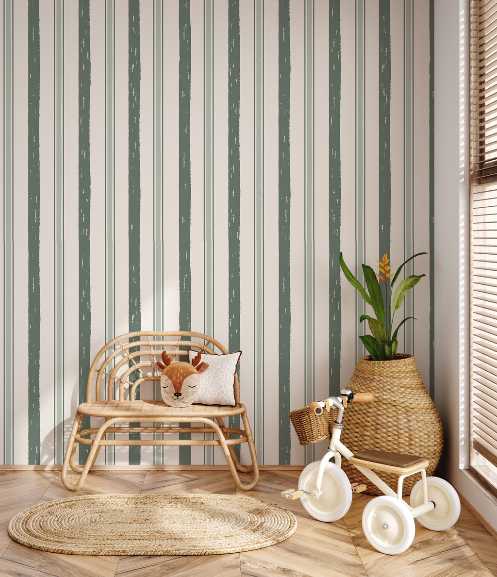 Harvey Removable Wallpaper by Kim Hallquist Designs