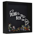 Hawaii Drink Beer From Here Beer Cap Shadow Box