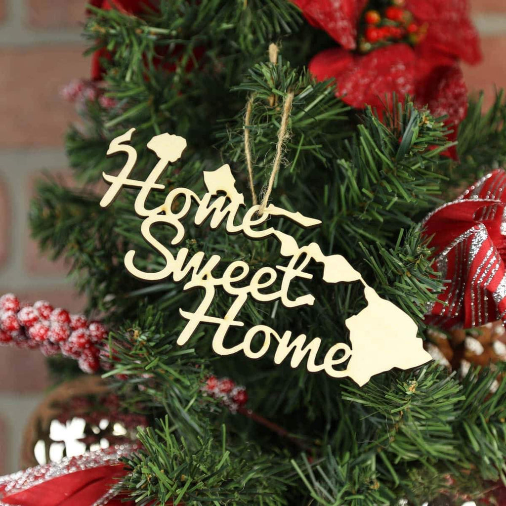 Hawaii Home Sweet Home Ornaments
