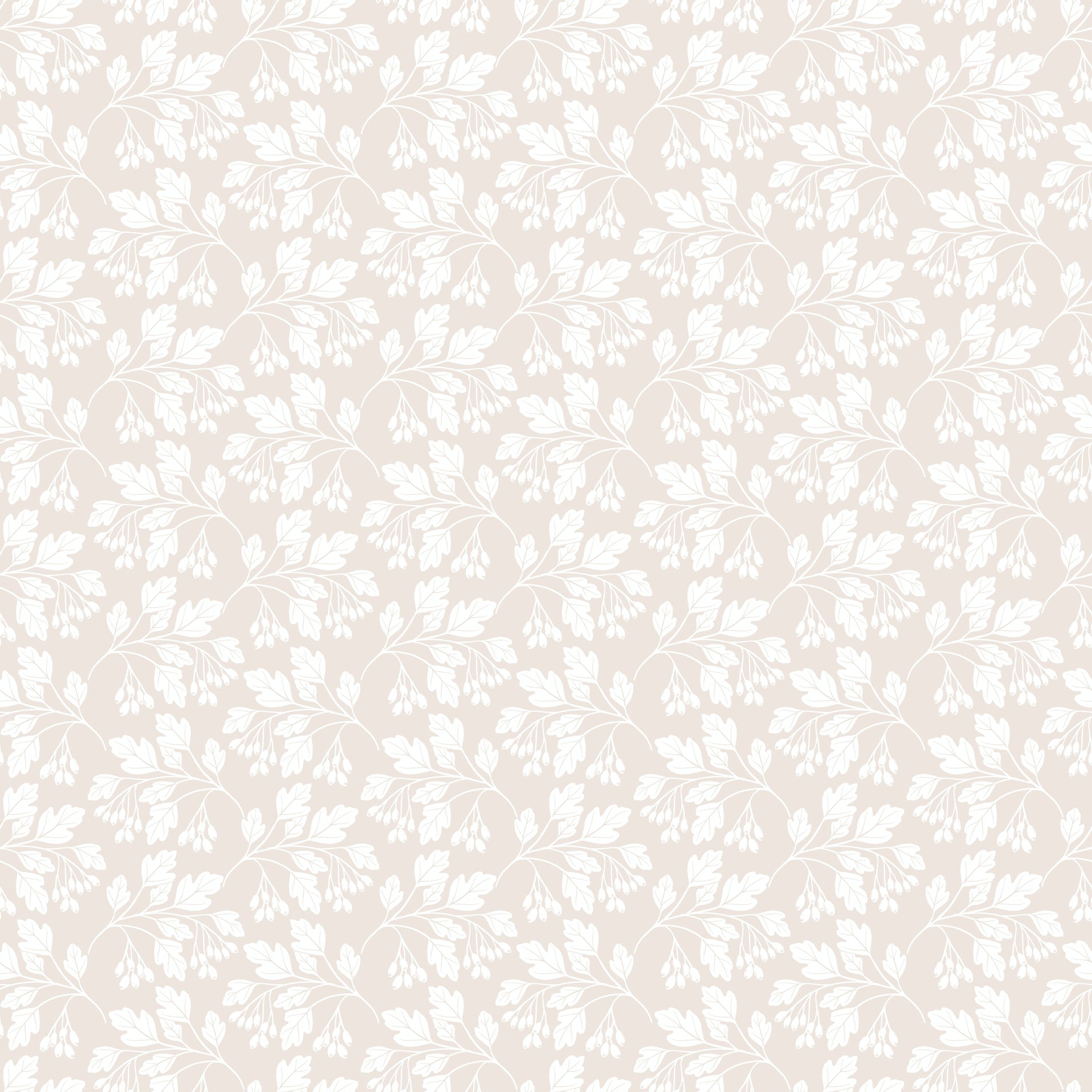 Hawthorn Floral Peel and Stick Wallpaper in Brown, Sage-Green, and Teal