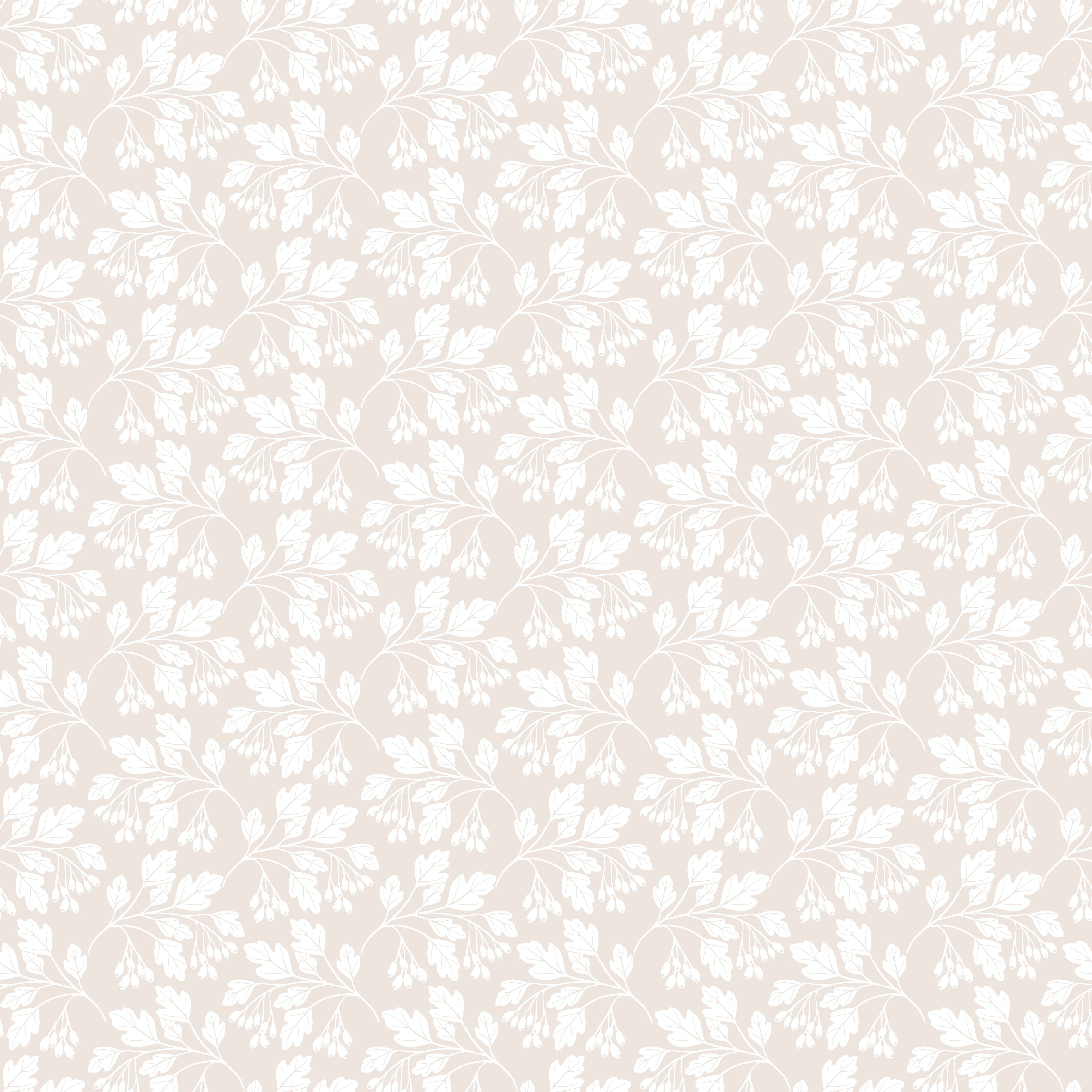 Hawthorn Floral Peel and Stick Wallpaper in Brown, Sage-Green, and Teal