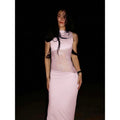 See-through Long Dress