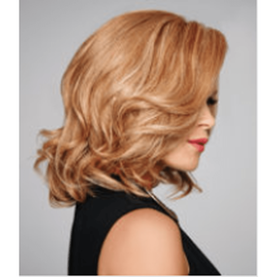 100% Human Hair Headliner Wig in Strawberry Blonde or Golden