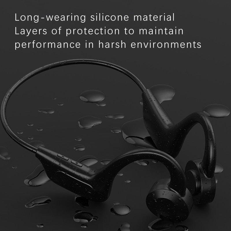 Single Wireless Bluetooth 5.0 Earpiece with CVC8.0 Noise Reduction