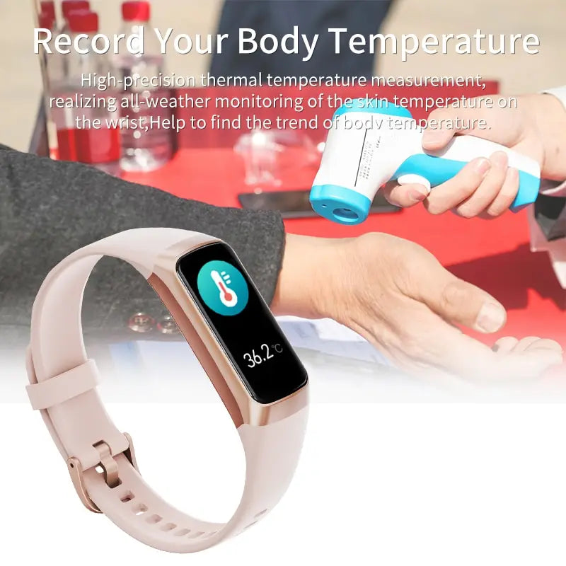 VitalSense™ Heart Rate & SpO2 Tracker Watch – AI Health Monitoring