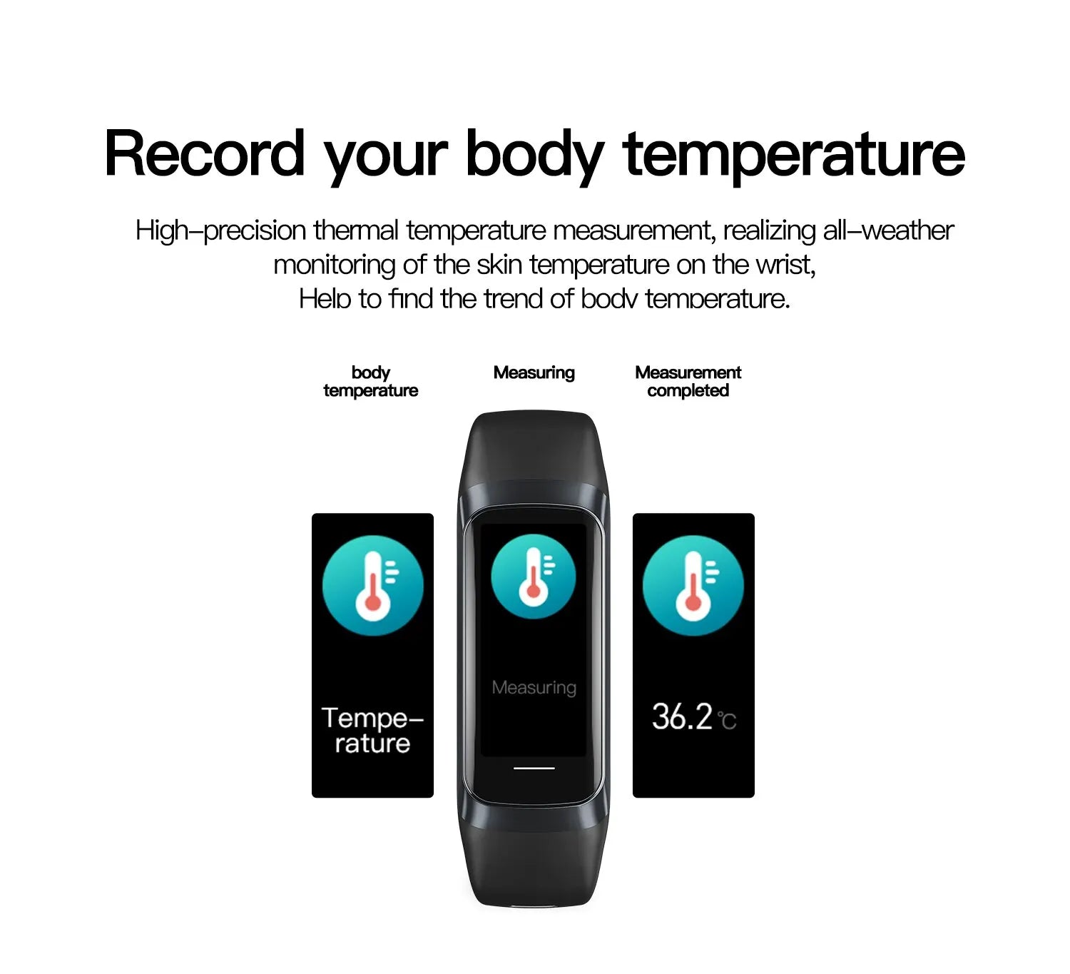 VitalSense™ Heart Rate & SpO2 Tracker Watch – AI Health Monitoring