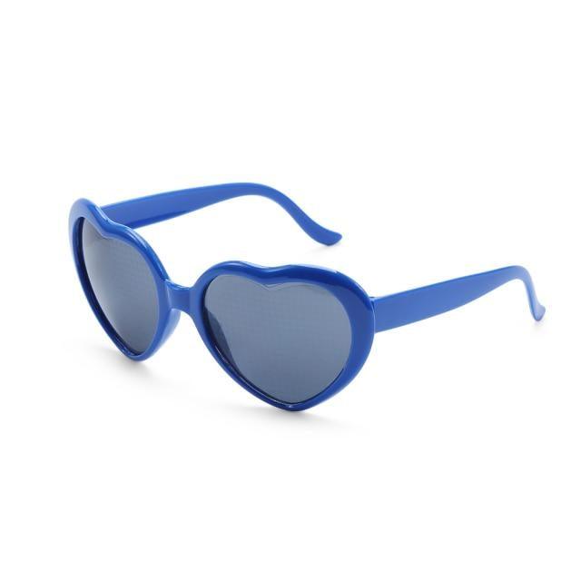 Heart Effect Diffraction Glasses for Light Shows and Night Festivals