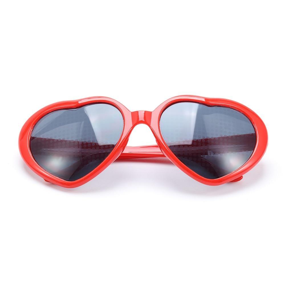 Heart Effect Diffraction Glasses for Light Shows and Night Festivals