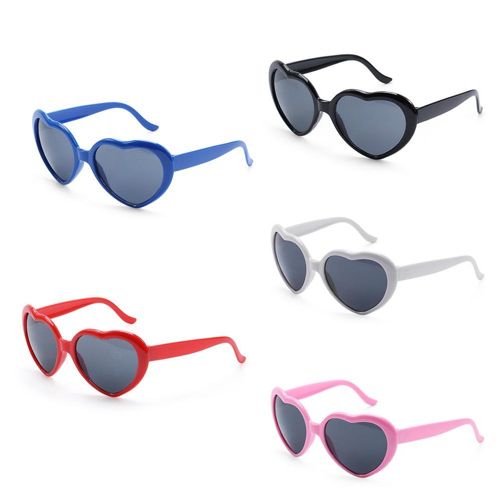 Heart Effect Diffraction Glasses for Light Shows and Night Festivals