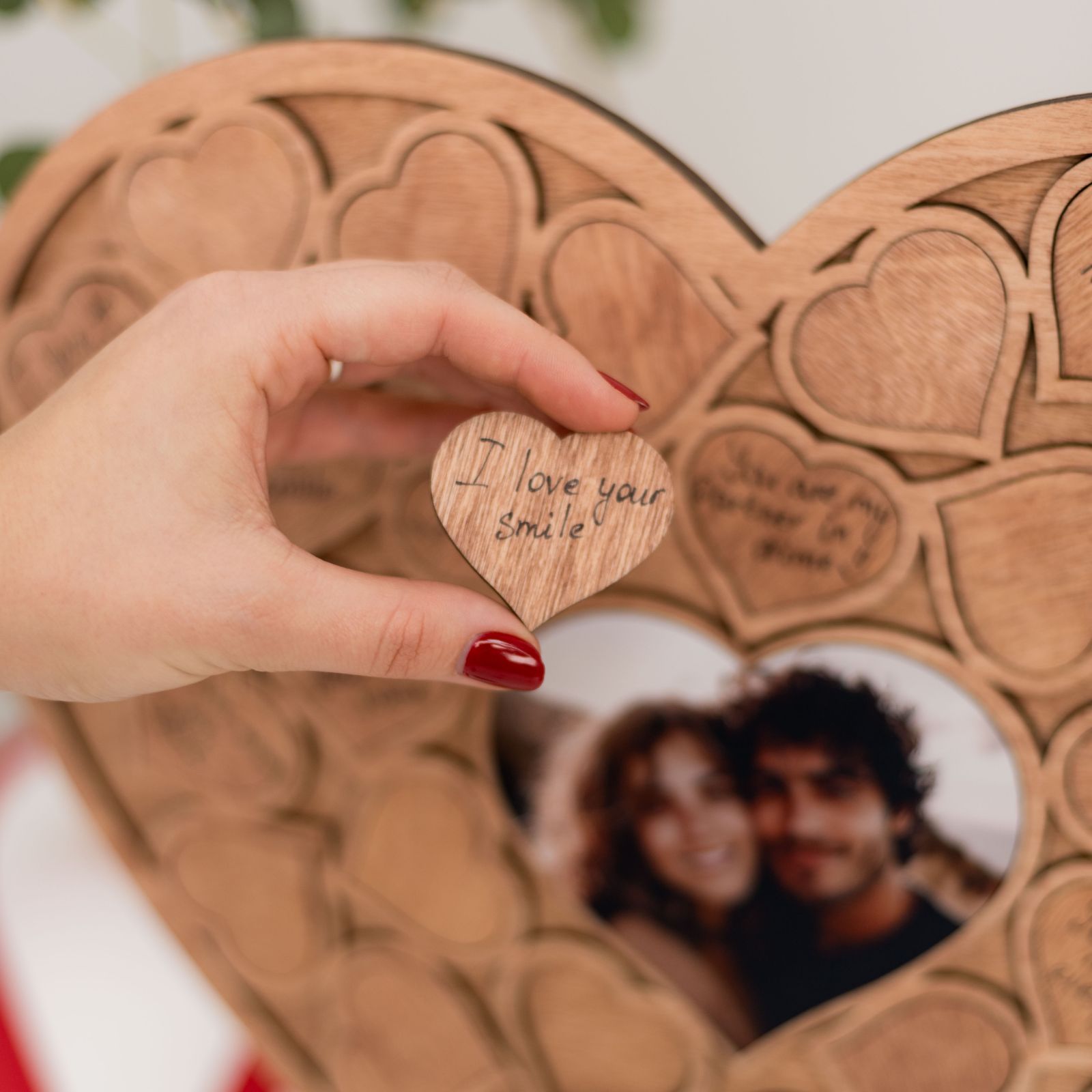 Custom Heart Photo Puzzle - Personalized Romantic Valentine Gift