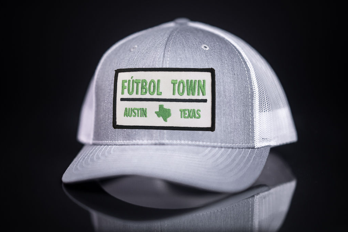 Fútbol Town Curved Bill Mesh Snapback Hat - Austin Soccer Cap