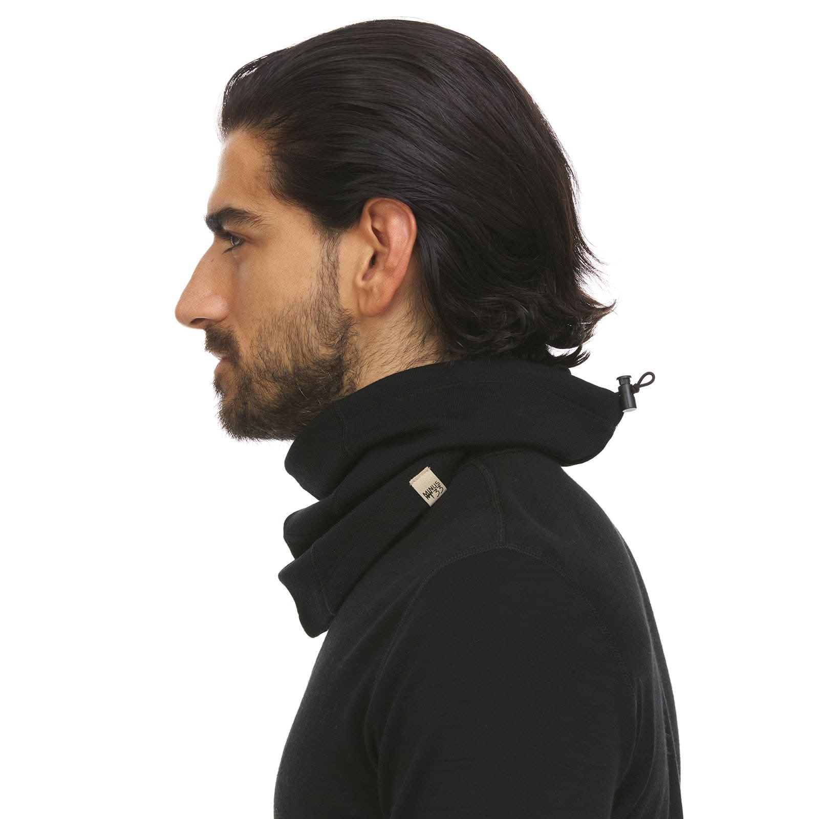Heavyweight Brushed Merino Wool Neck Gaiter for Winter