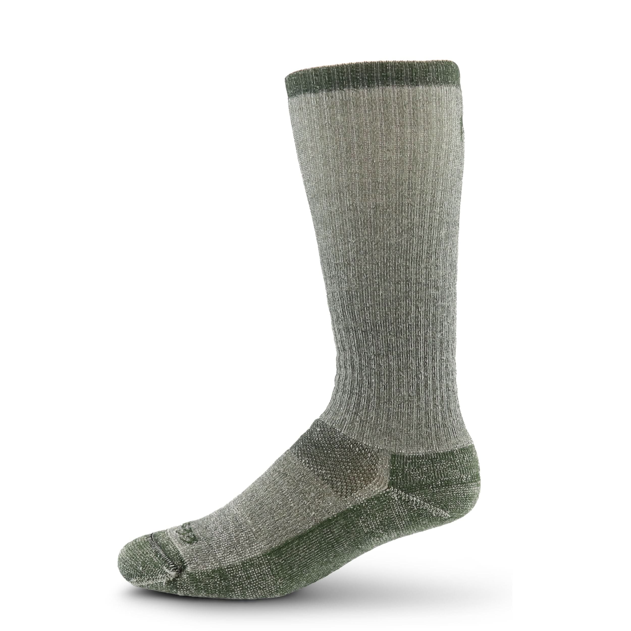 Heavyweight Merino Wool Over-the-Calf Mountaineering Socks