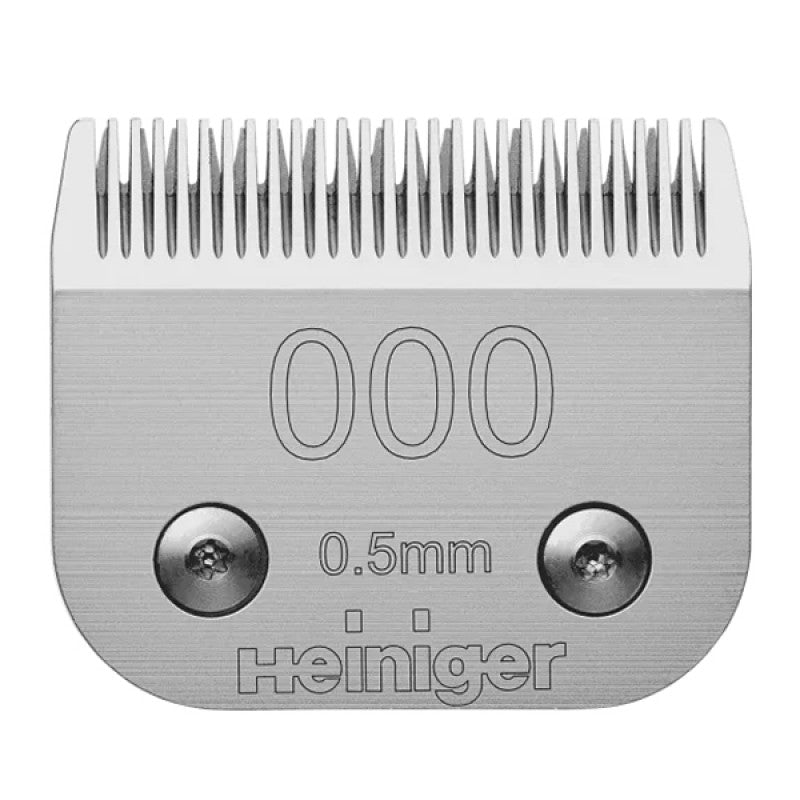 Heiniger professional detachable clipper blades for barbering and grooming