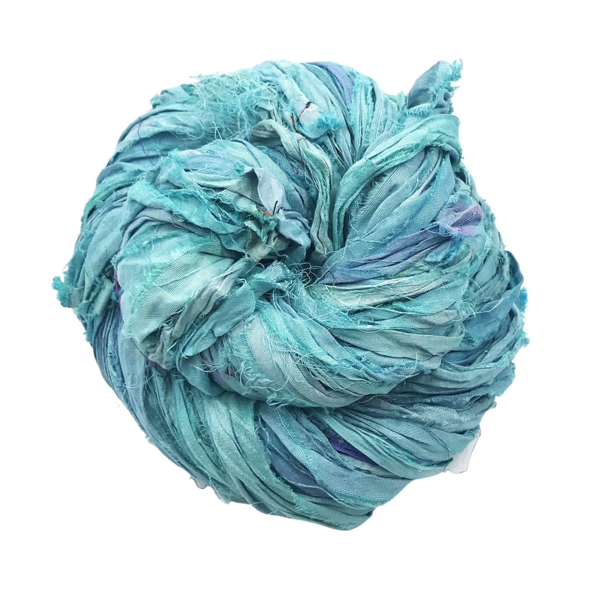 Hidden Heart Bag Crochet Kit with Recycled Sari Silk