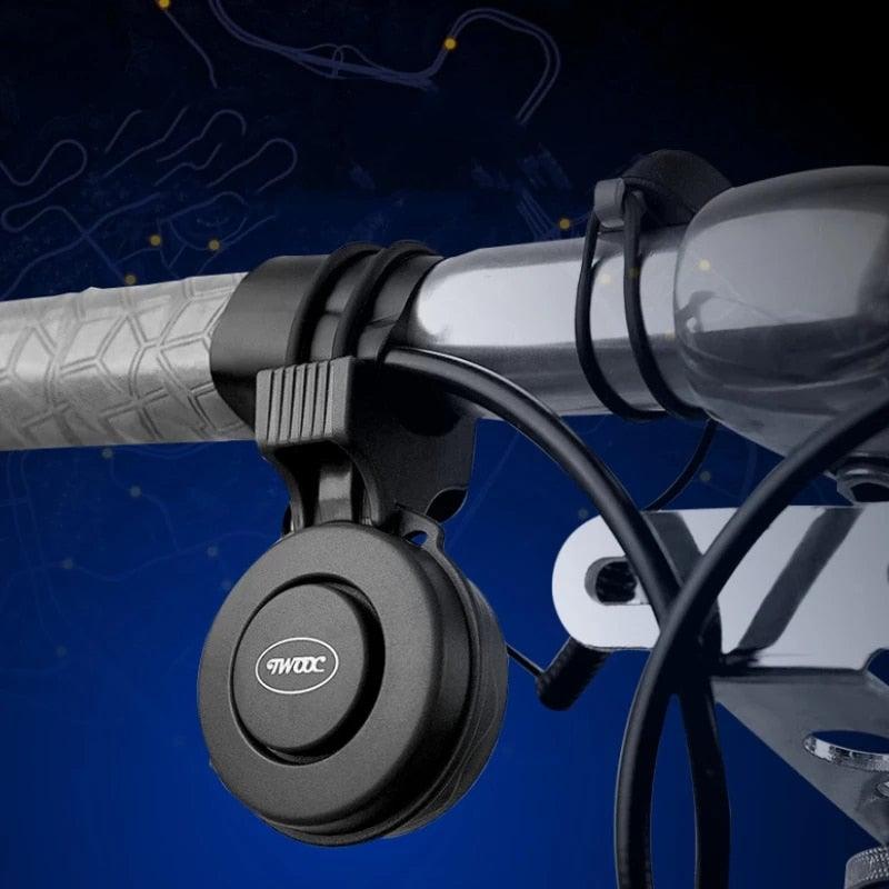 120dB Electric Bike Horn for Kids Scooters - Waterproof USB Recharge