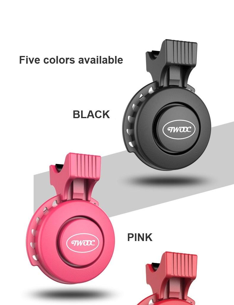 120dB Electric Bike Horn for Kids Scooters - Waterproof USB Recharge